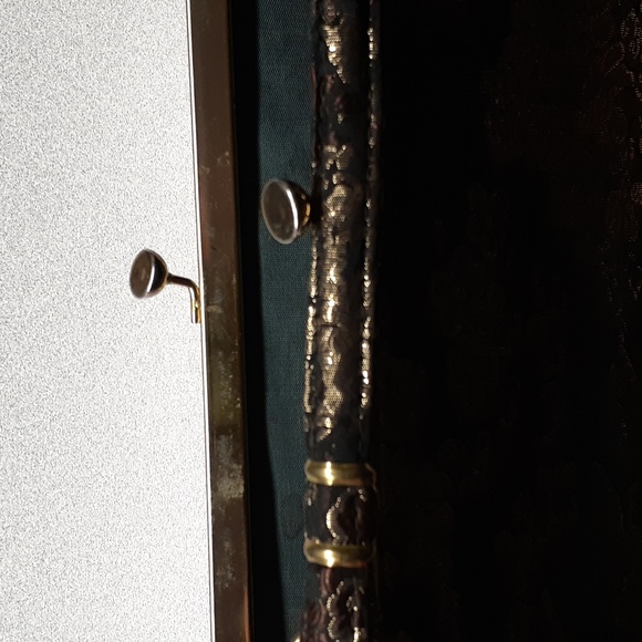 Genuine Vintage 40s/50s Era Evening Bag Asian Inspired Design - Picture 8 of 11